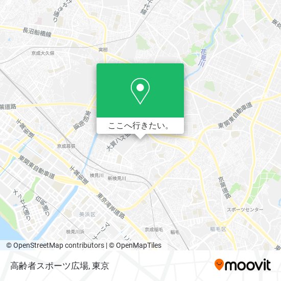 高齢者スポーツ広場地図