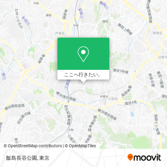 飯島長谷公園地図