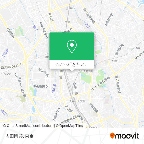 吉田園芸地図