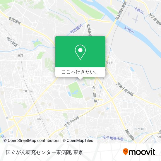 国立がん研究センター東病院地図