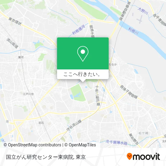 国立がん研究センター東病院地図
