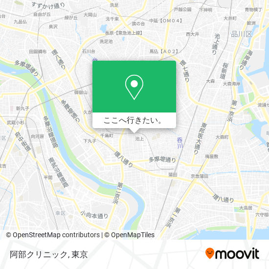 阿部クリニック地図