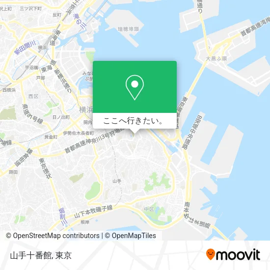 山手十番館地図