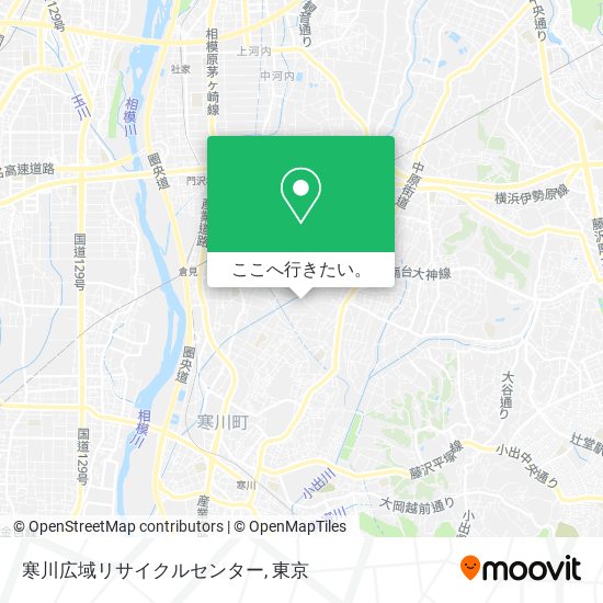 寒川広域リサイクルセンター地図