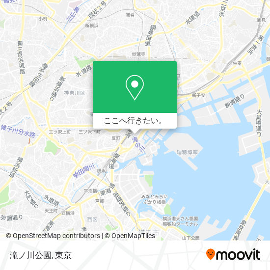 滝ノ川公園地図