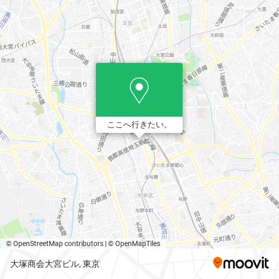 大塚商会大宮ビル地図