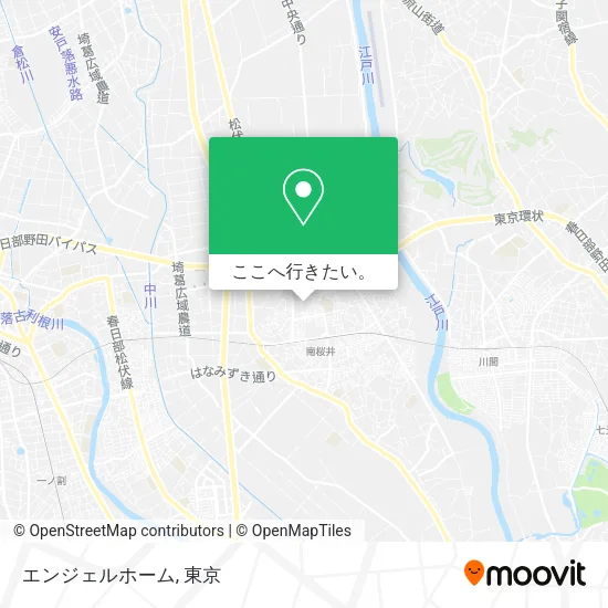 エンジェルホーム地図