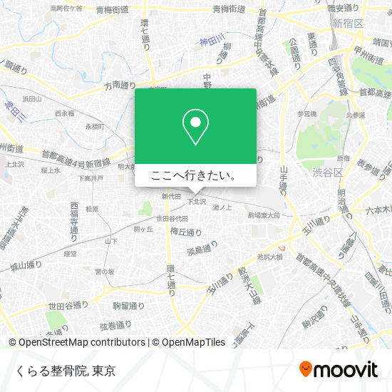 くらる整骨院地図