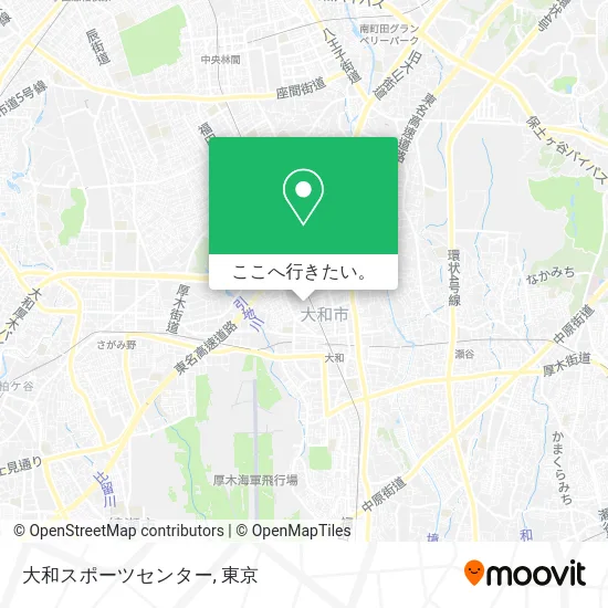 大和スポーツセンター地図