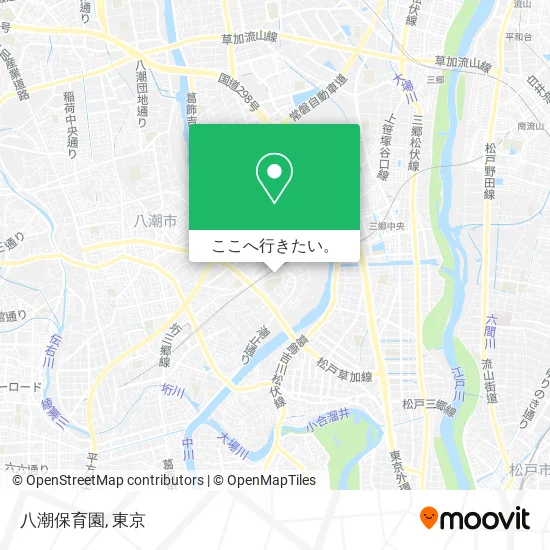 八潮保育園地図