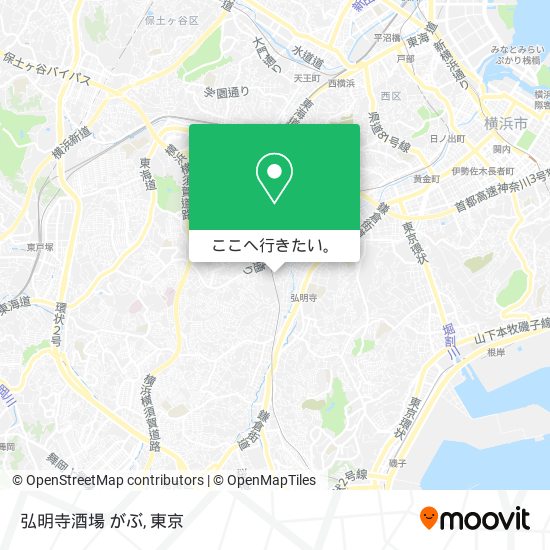 弘明寺酒場 がぶ地図
