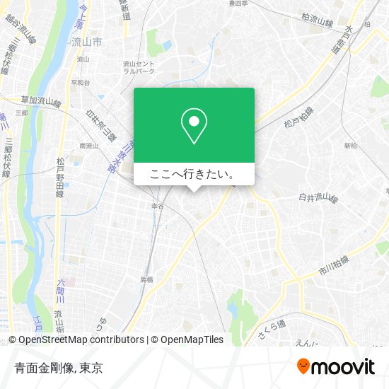 青面金剛像地図