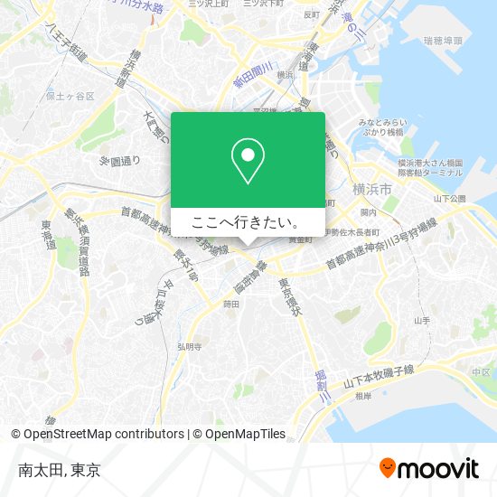 南太田地図