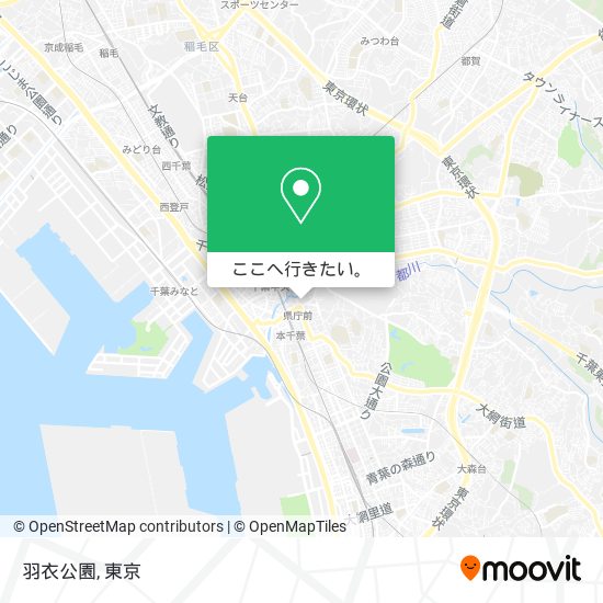 羽衣公園地図