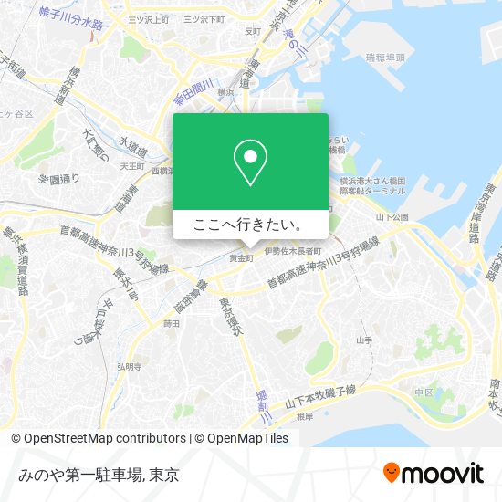みのや第一駐車場地図