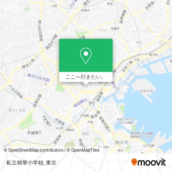 私立精華小学校地図