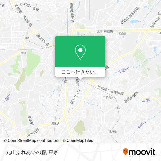 丸山ふれあいの森地図