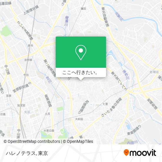 ハレノテラス地図