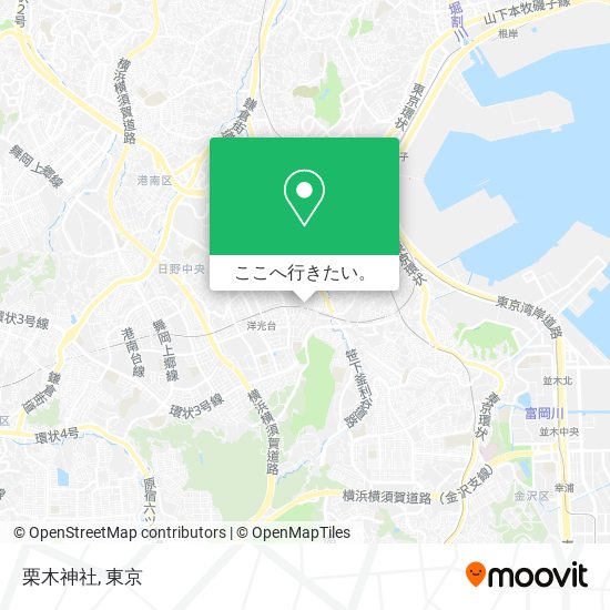 栗木神社地図