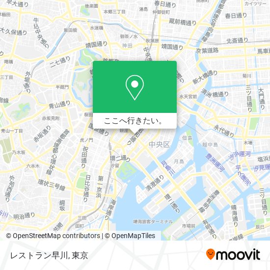 レストラン早川地図