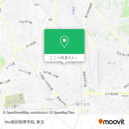 Itto個別指導学院地図
