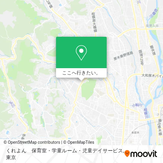 くれよん　保育室・学童ルーム・児童デイサービス地図