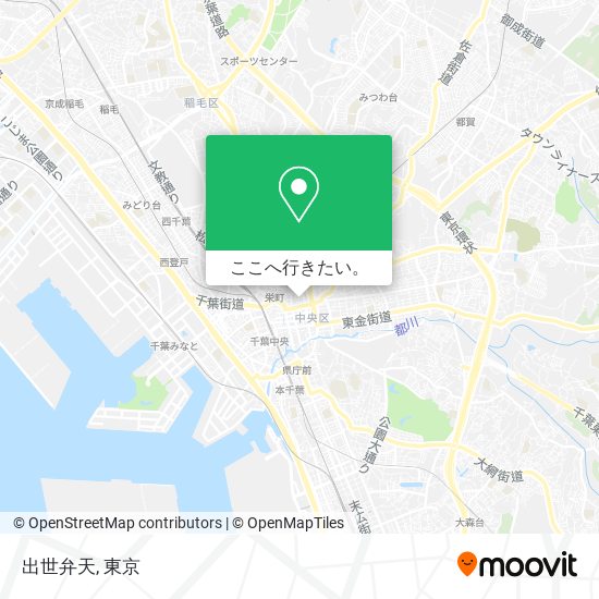出世弁天地図