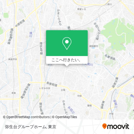 弥生台グループホーム地図