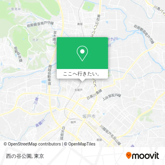 西の谷公園地図