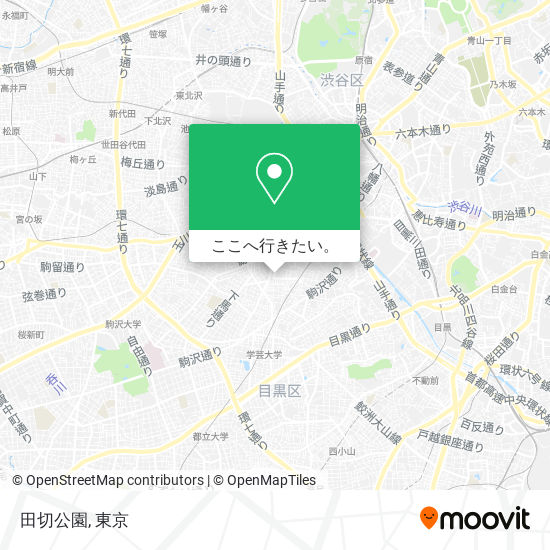 田切公園地図