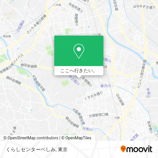 くらしセンターベしみ地図