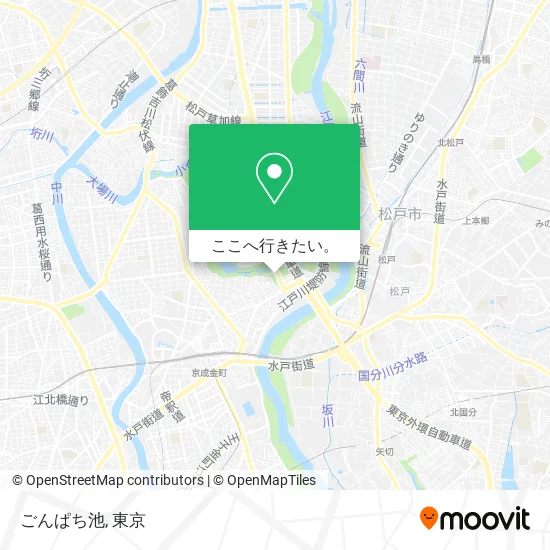 ごんぱち池地図