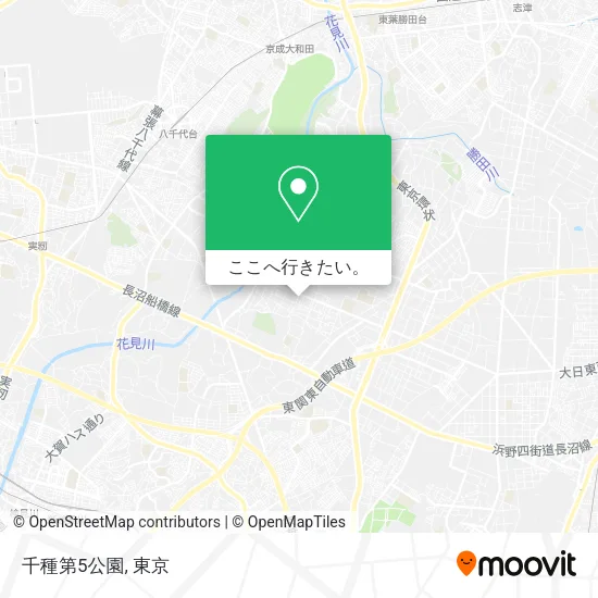 千種第5公園地図