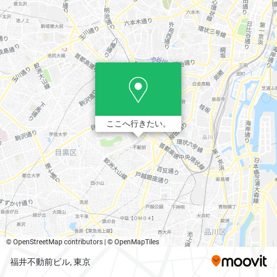 福井不動前ビル地図