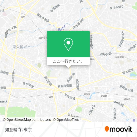如意輪寺地図