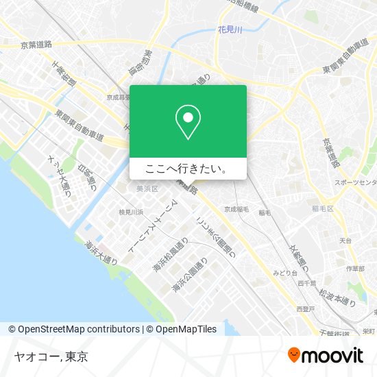 ヤオコー地図