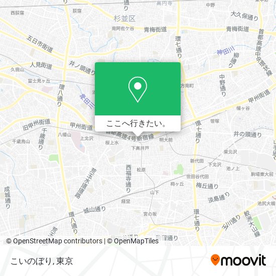 こいのぼり地図