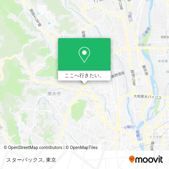 スターバックス地図
