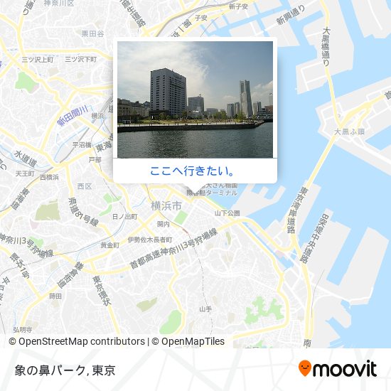 象の鼻パーク地図