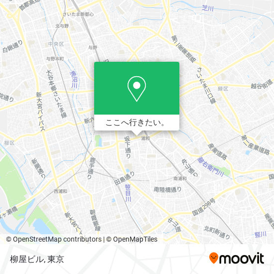 柳屋ビル地図