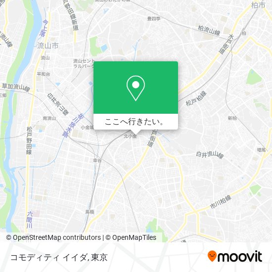 コモディティ イイダ地図