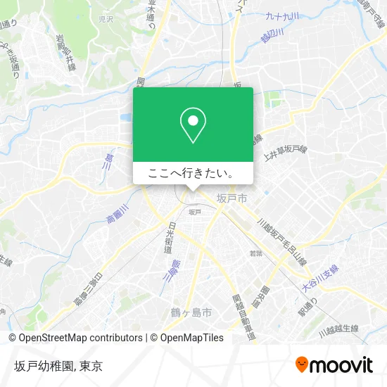 坂戸幼稚園地図