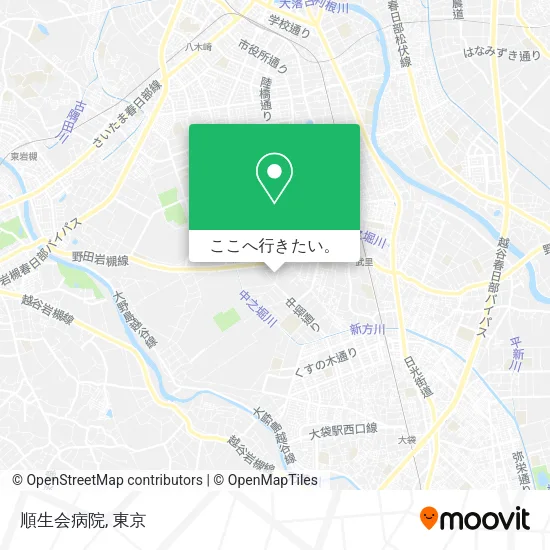 順生会病院地図