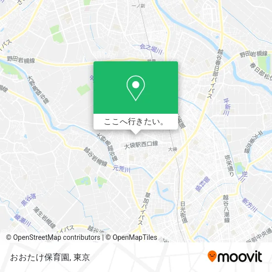 おおたけ保育園地図