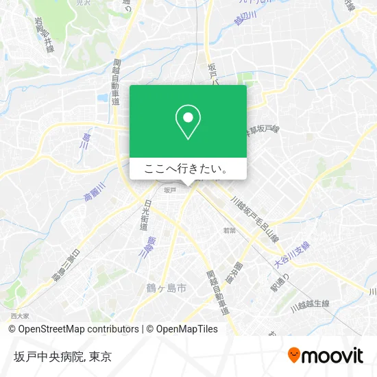 坂戸中央病院地図