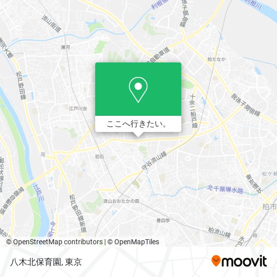 八木北保育園地図