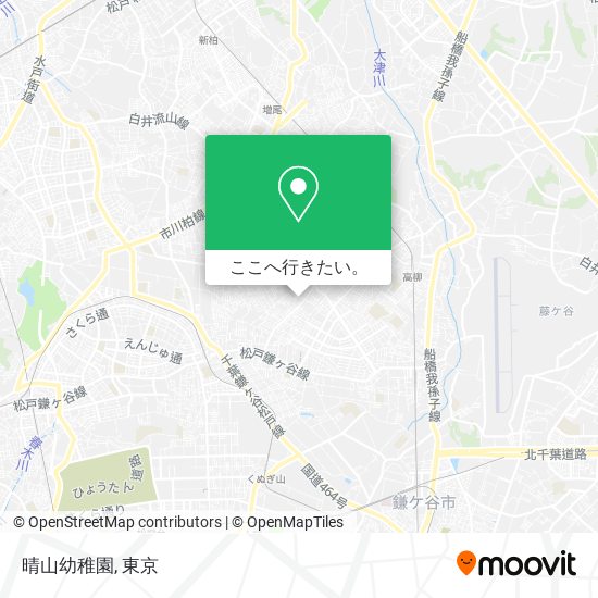 晴山幼稚園地図