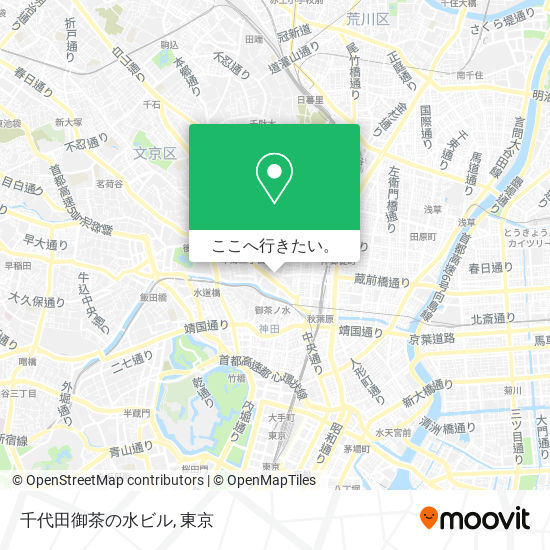 千代田御茶の水ビル地図