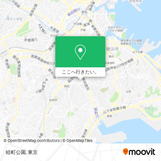 睦町公園地図
