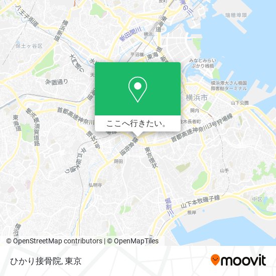 ひかり接骨院地図